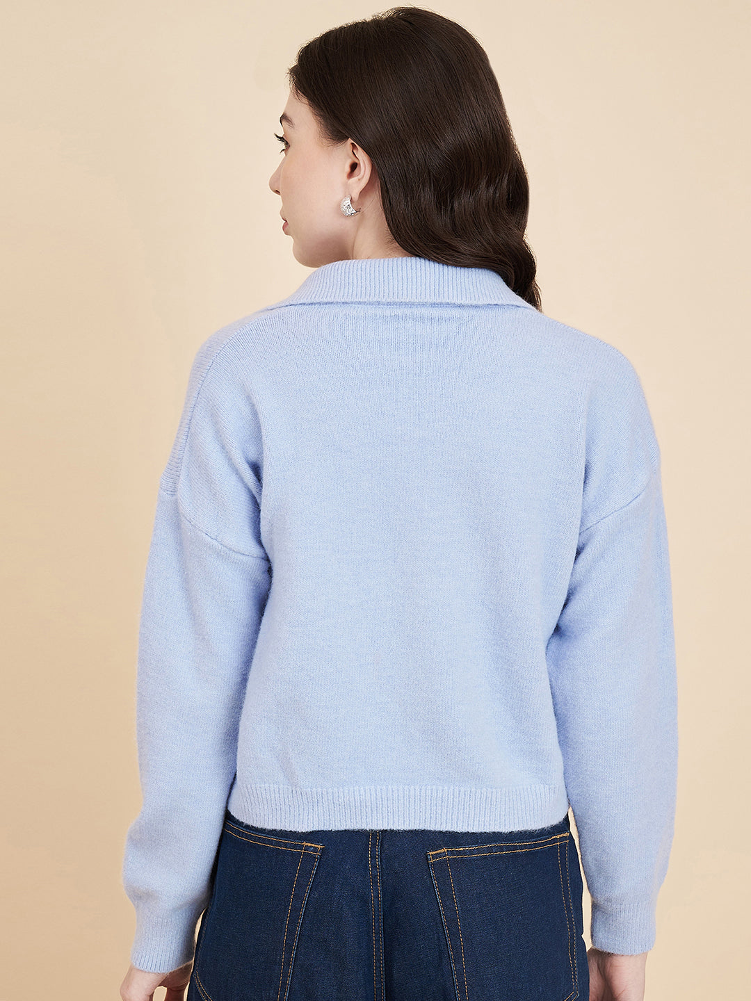 Women's Stylish Solid Sweater