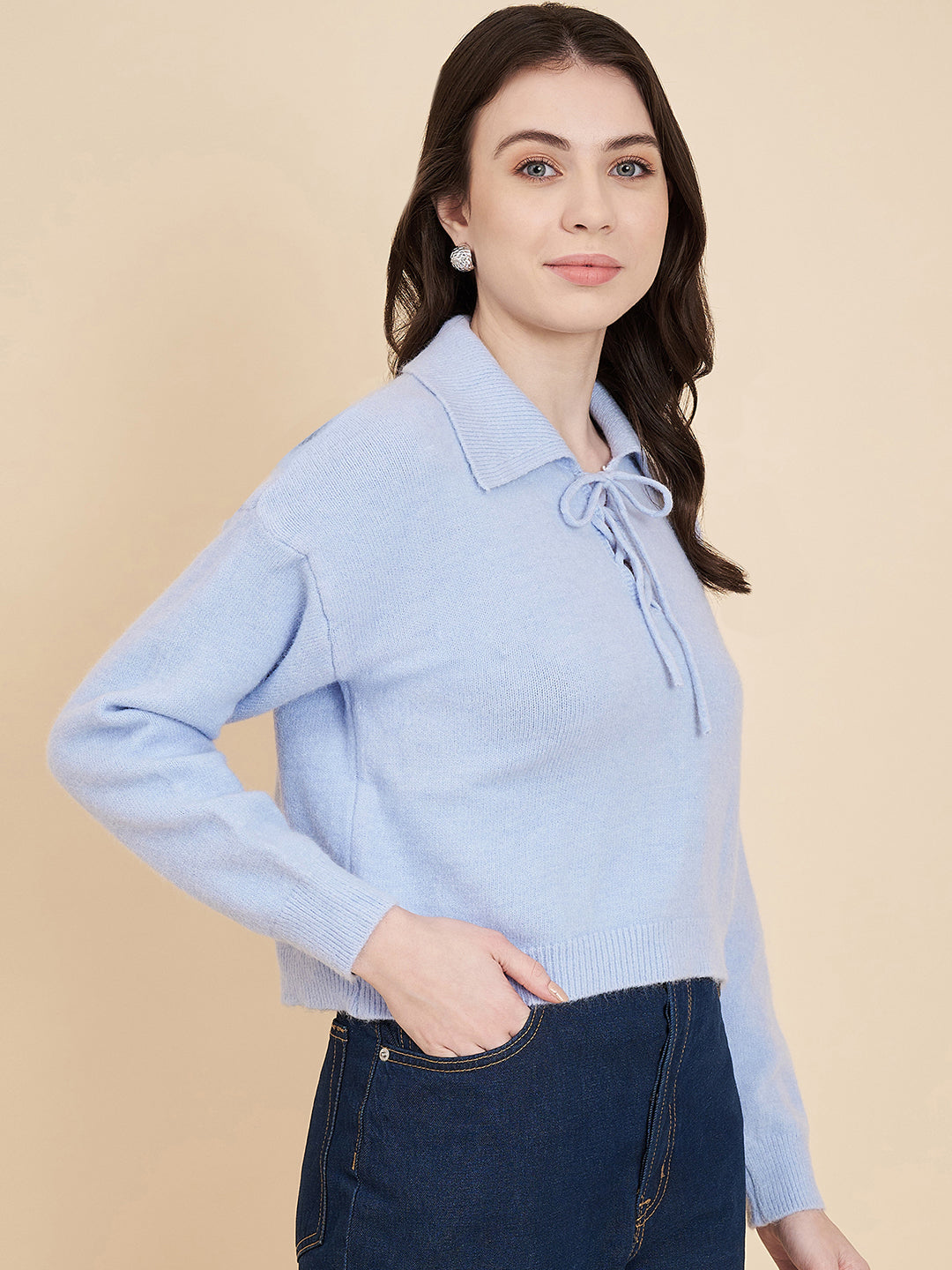 Women's Stylish Solid Sweater