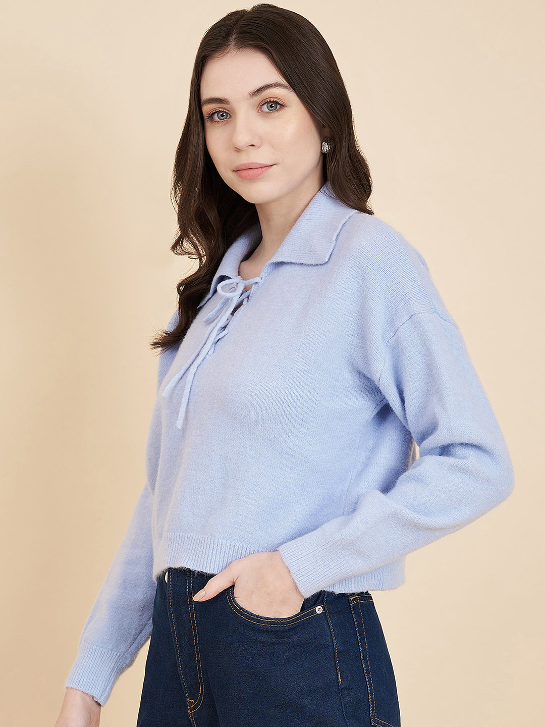 Women's Stylish Solid Sweater