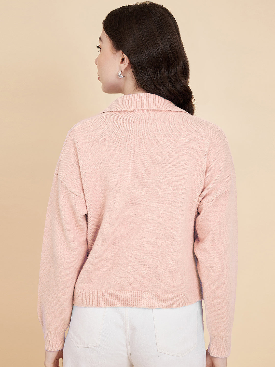 Women's Stylish Solid Sweater