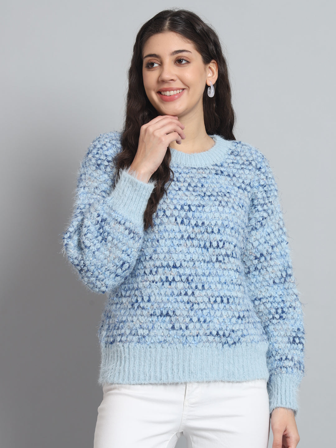 BROOWL Women's Woollen Sweater