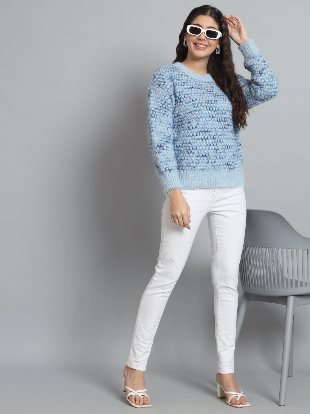 BROOWL Women's Woollen Sweater