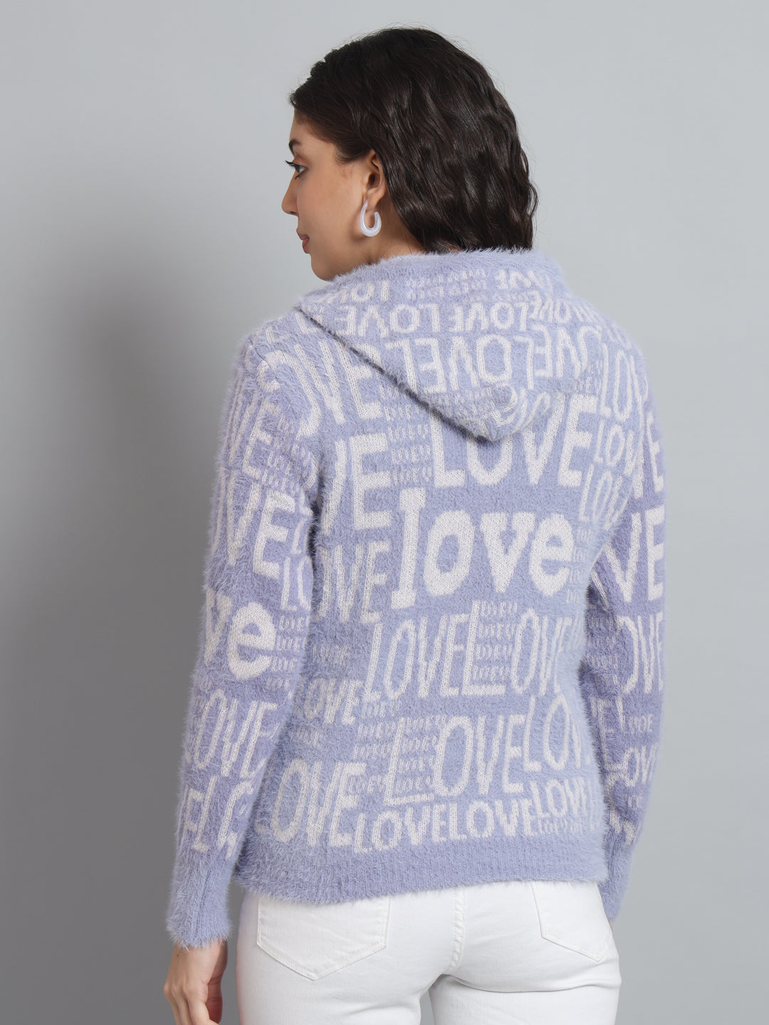 BROOWL Women's hooded Sweater