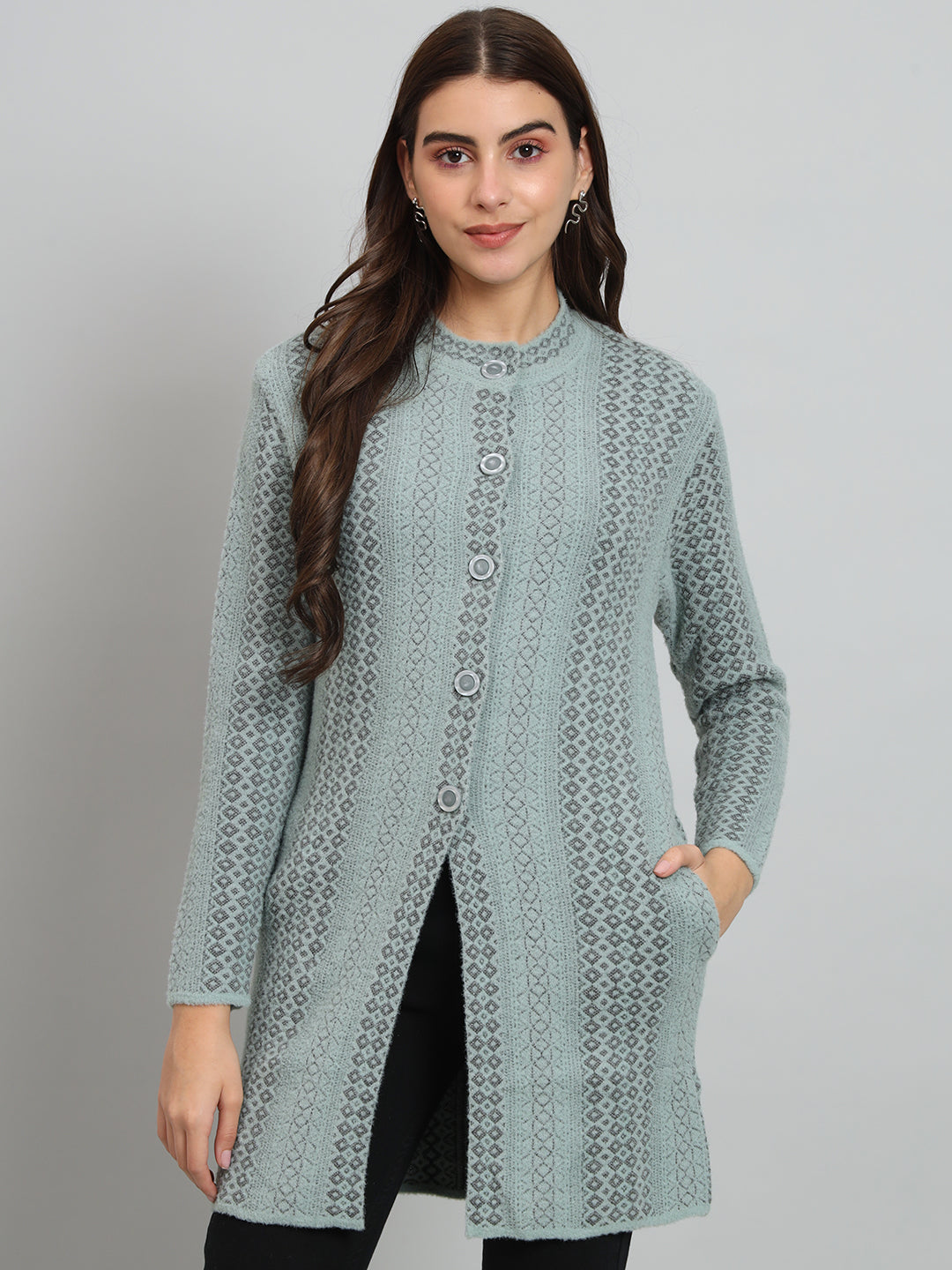 Woollen Longline Cardigan