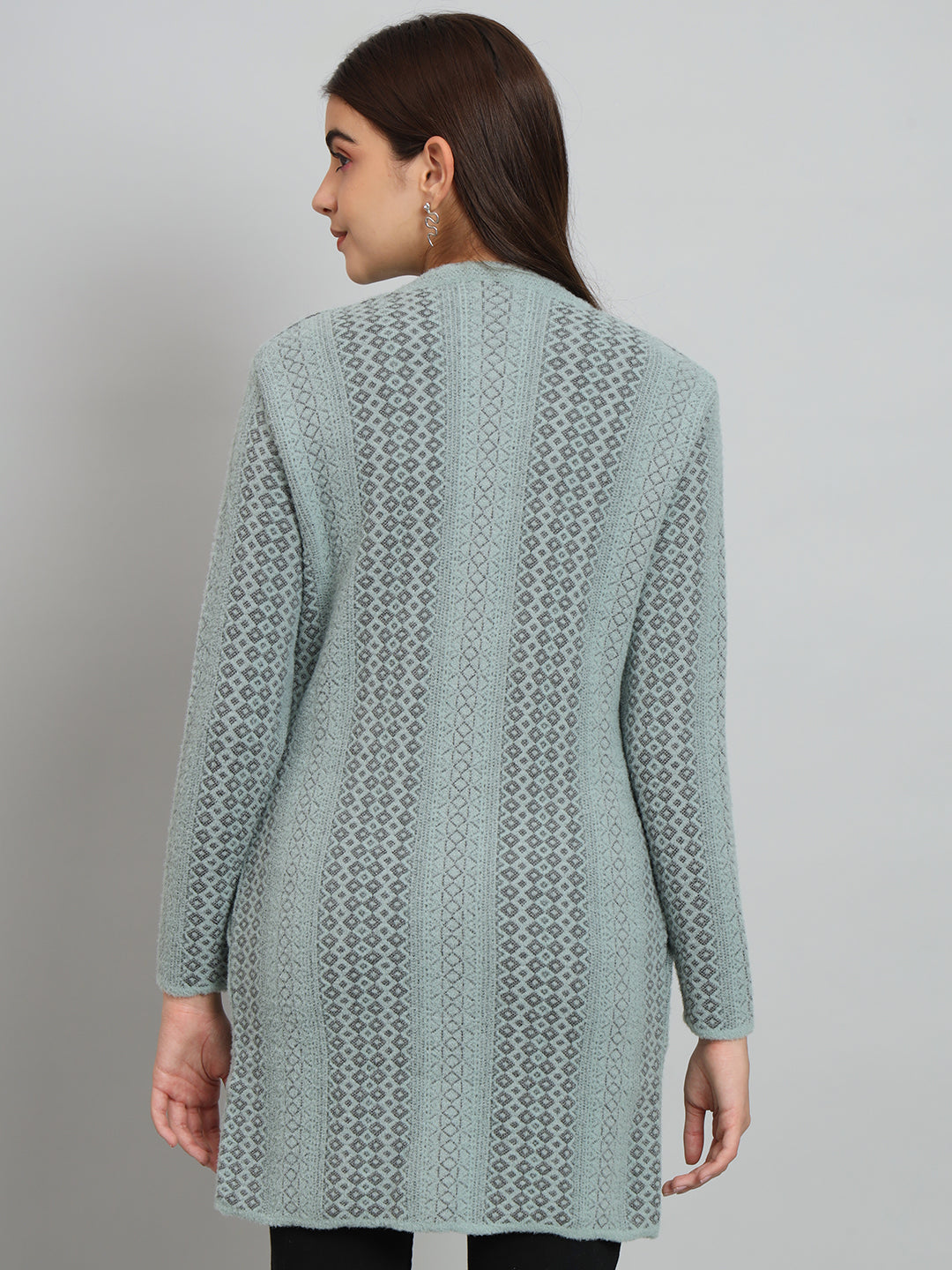 Woollen Longline Cardigan