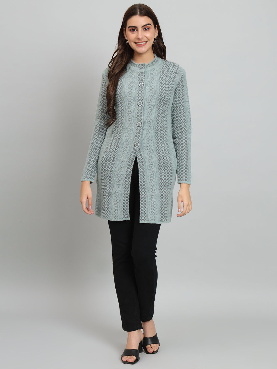 Woollen Longline Cardigan