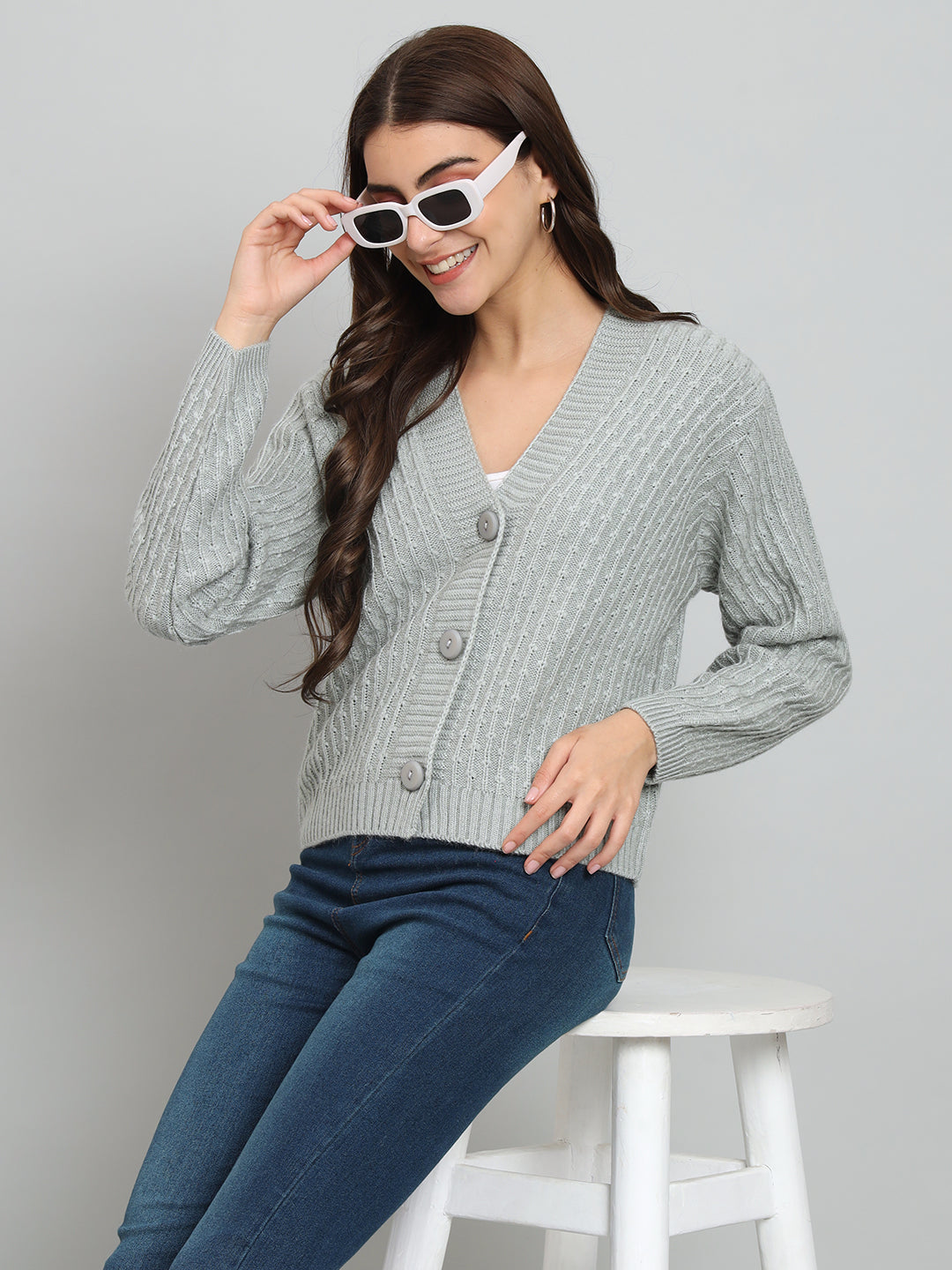 Broowl Striped Woollen Pullover