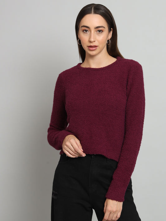 BROOWL Boucle Woollen Pullover