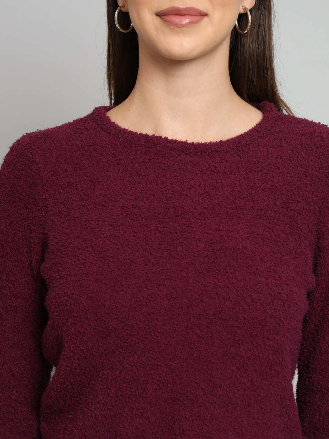 BROOWL Boucle Woollen Pullover