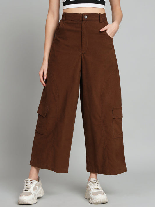 Brown Corduroy Trouser