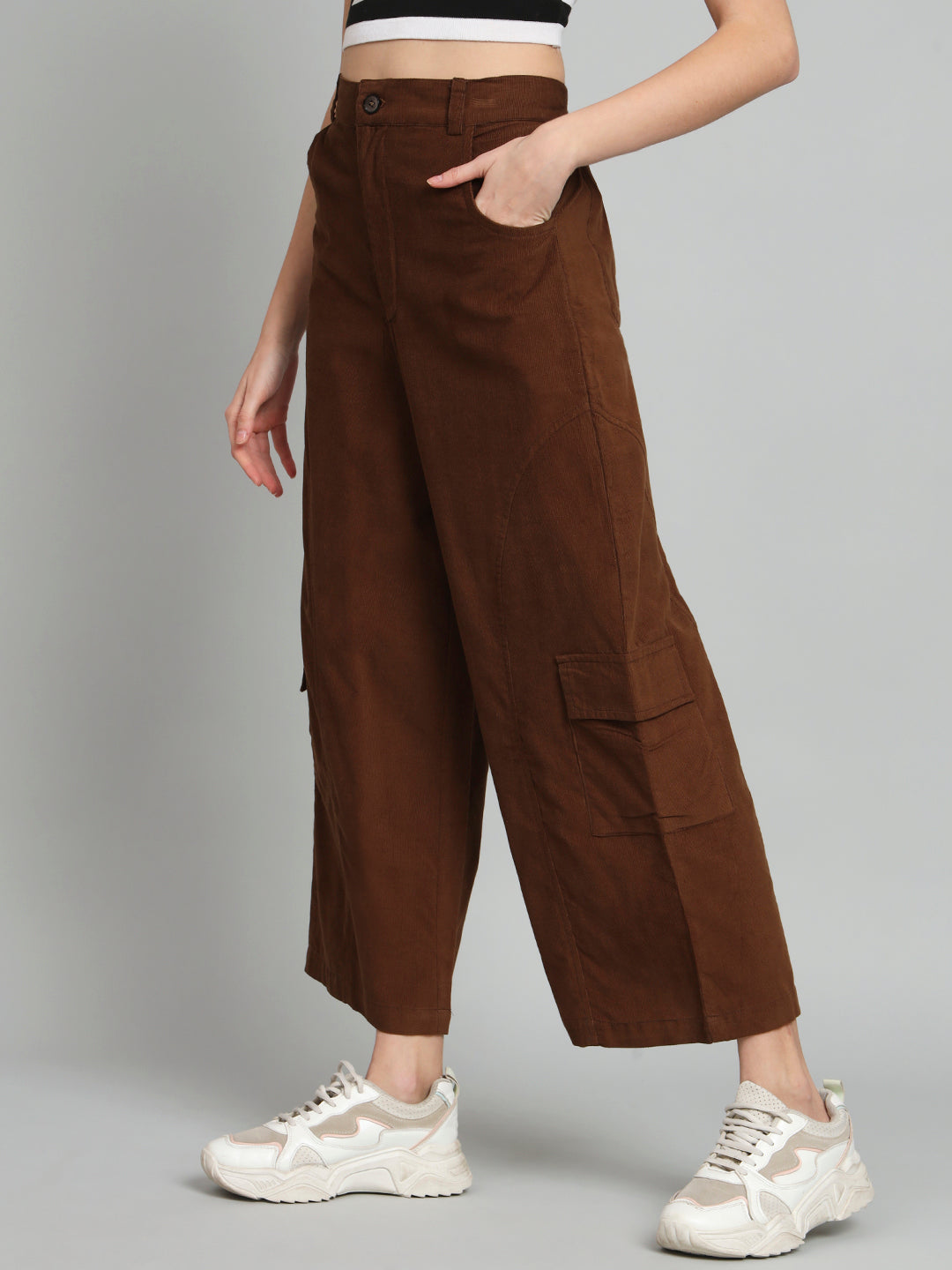 Brown Corduroy Trouser