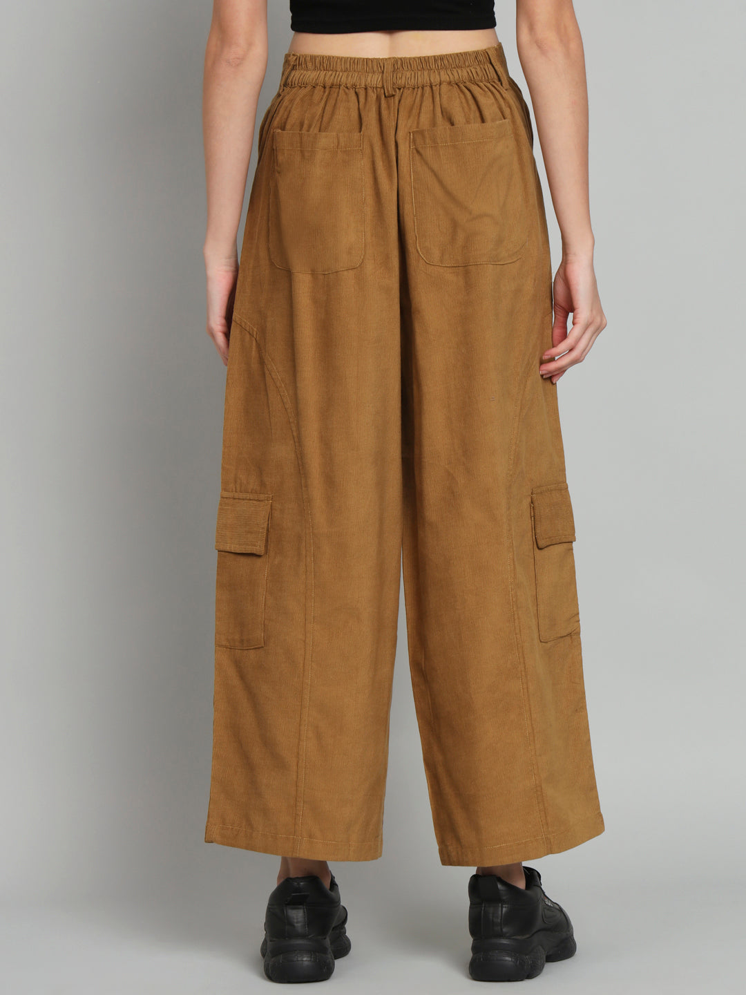 Corduroy Trouser Brown For Women