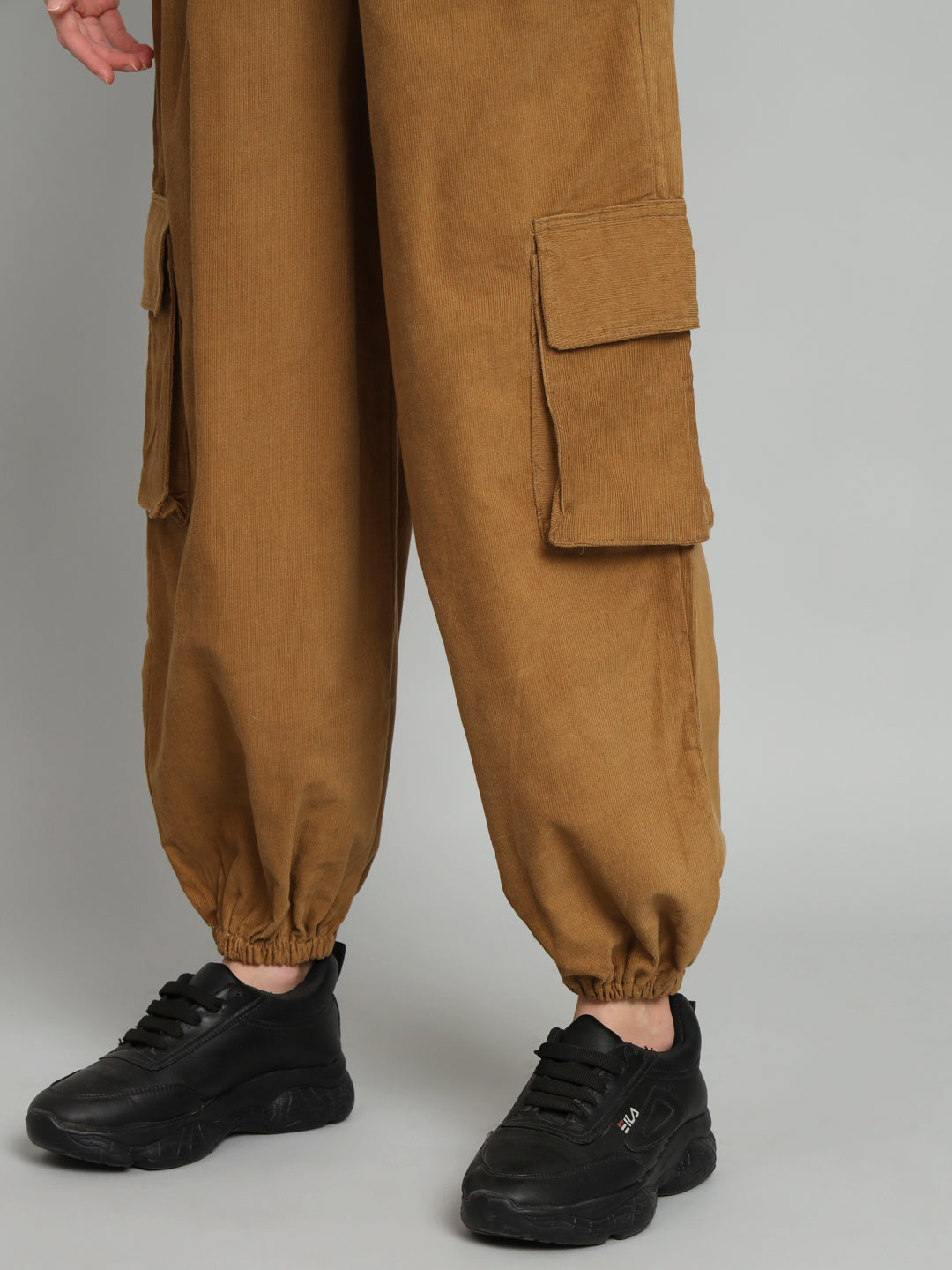 Brown Corduory jogger