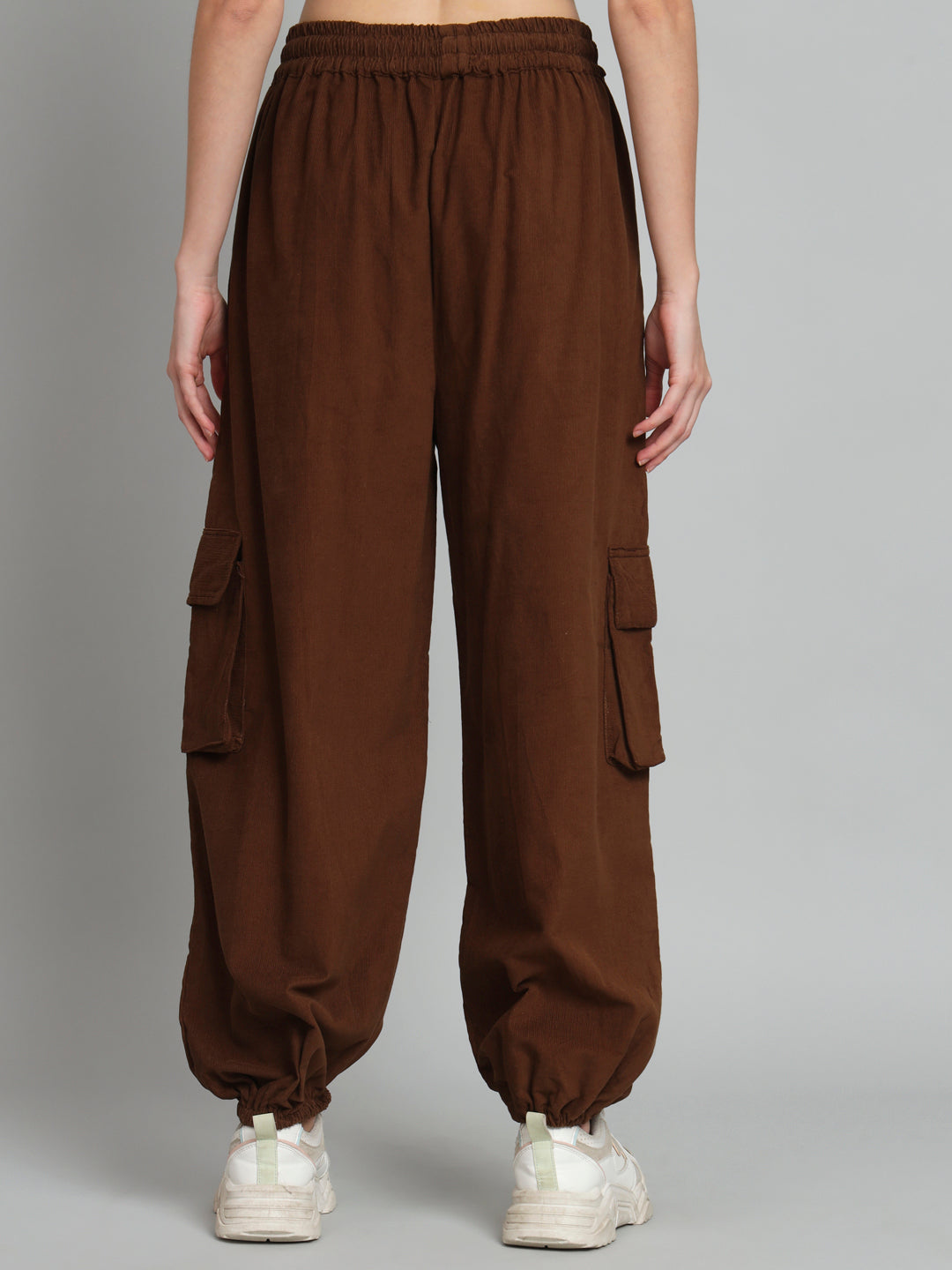 Brown Corduroy Jogger pants