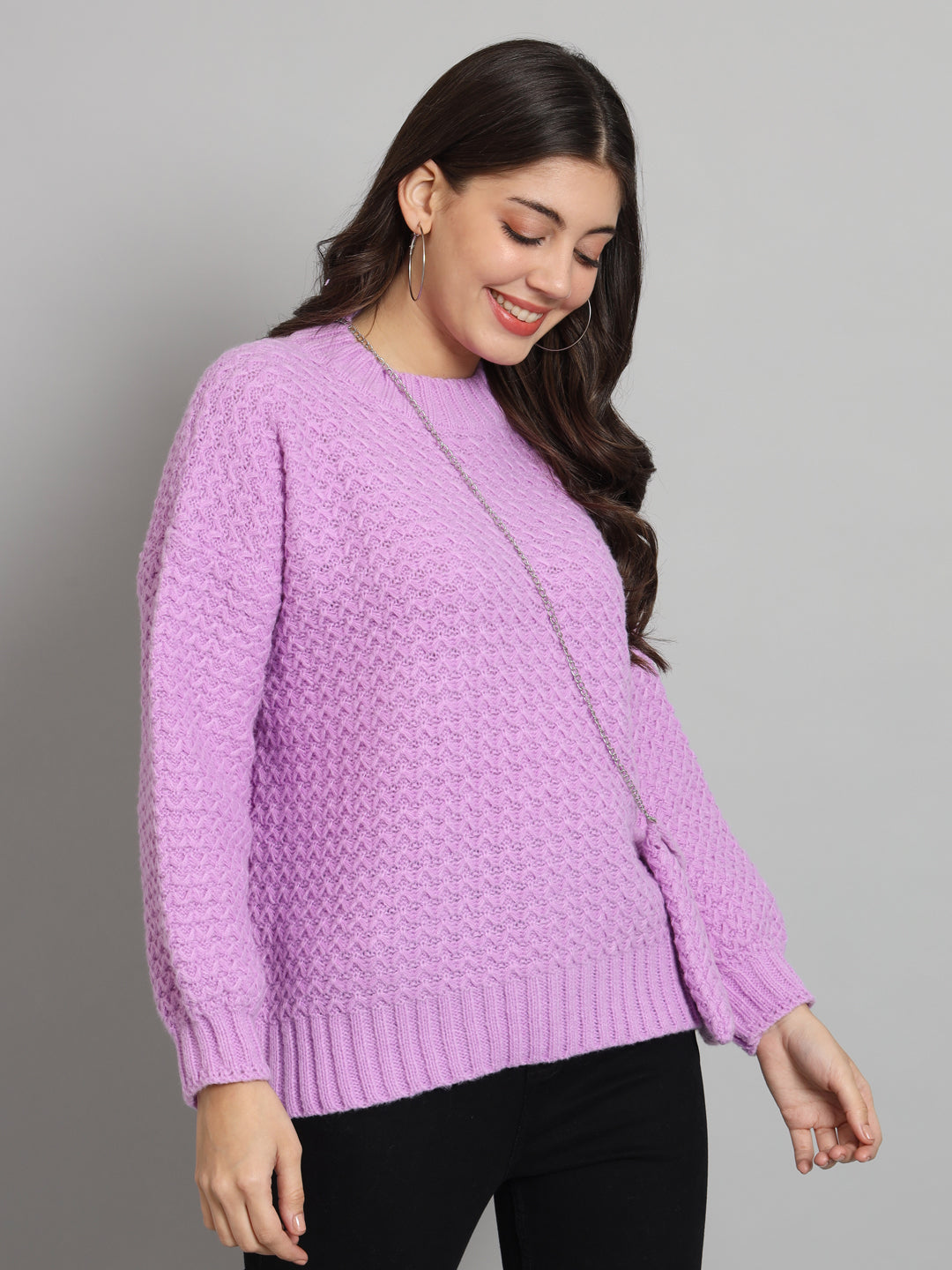 BROOWL Women's Knitted Sweater