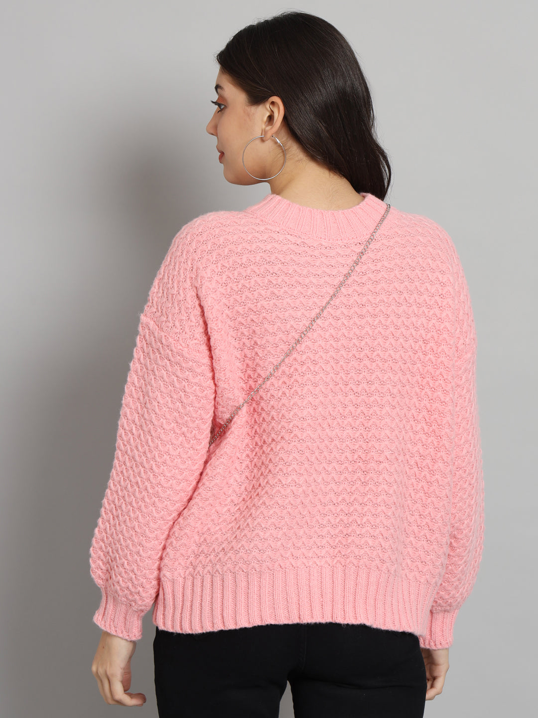 BROOWL Women's Knitted Sweater