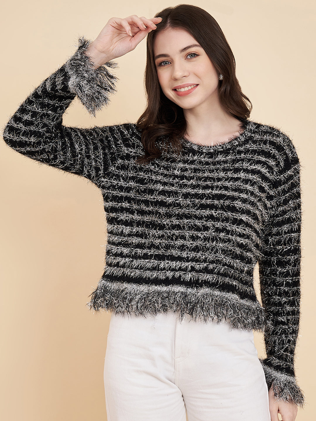 Women's Strip Sweater