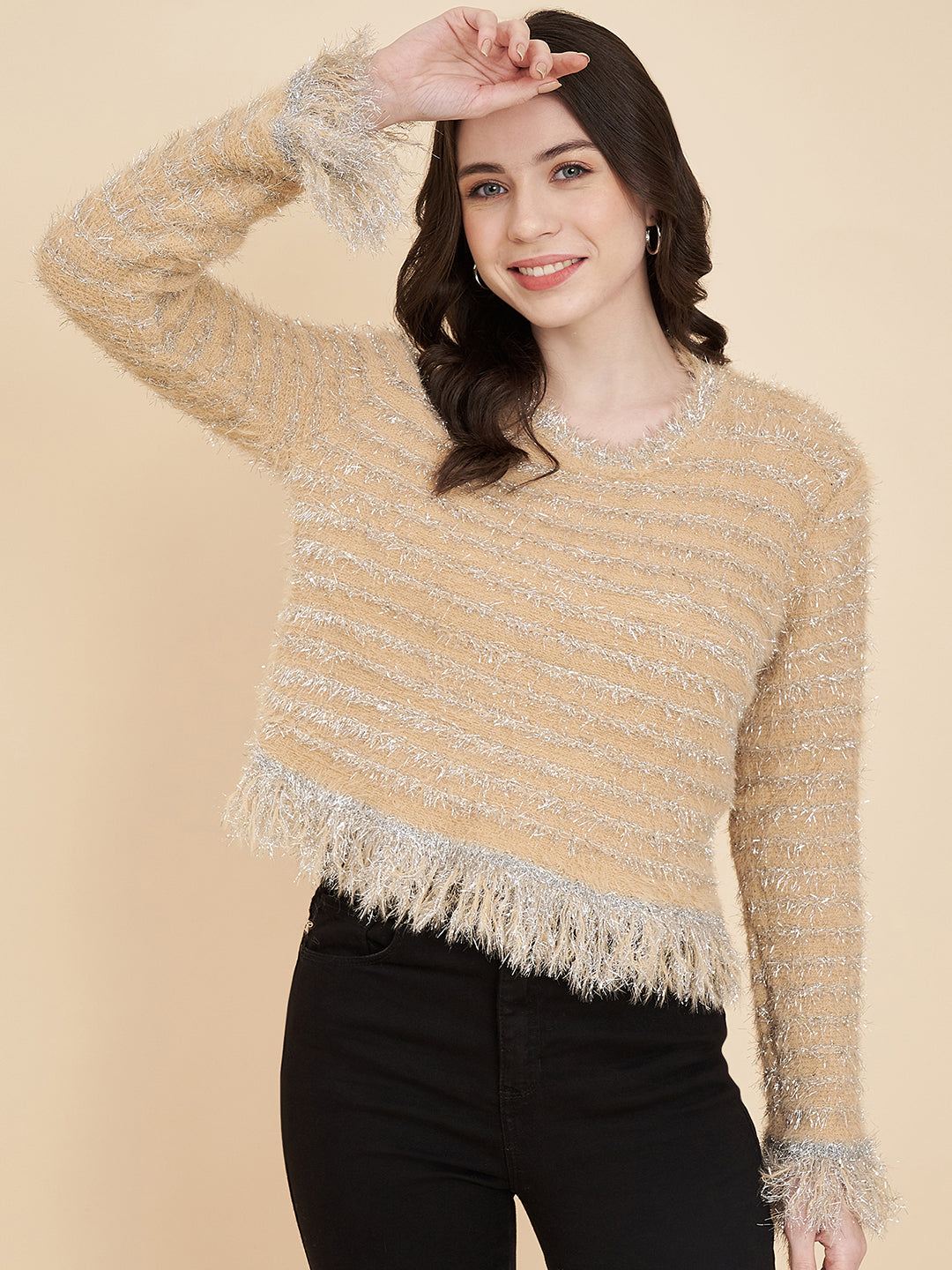 Women's Strip Sweater