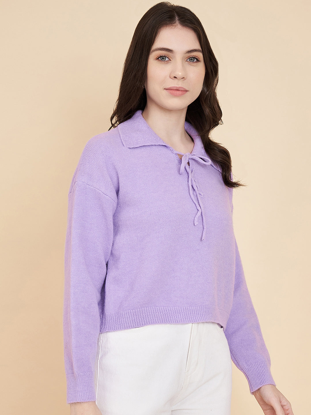 Women's Stylish Solid Sweater