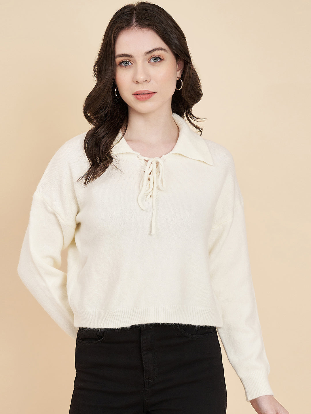 Women's Stylish Solid Sweater