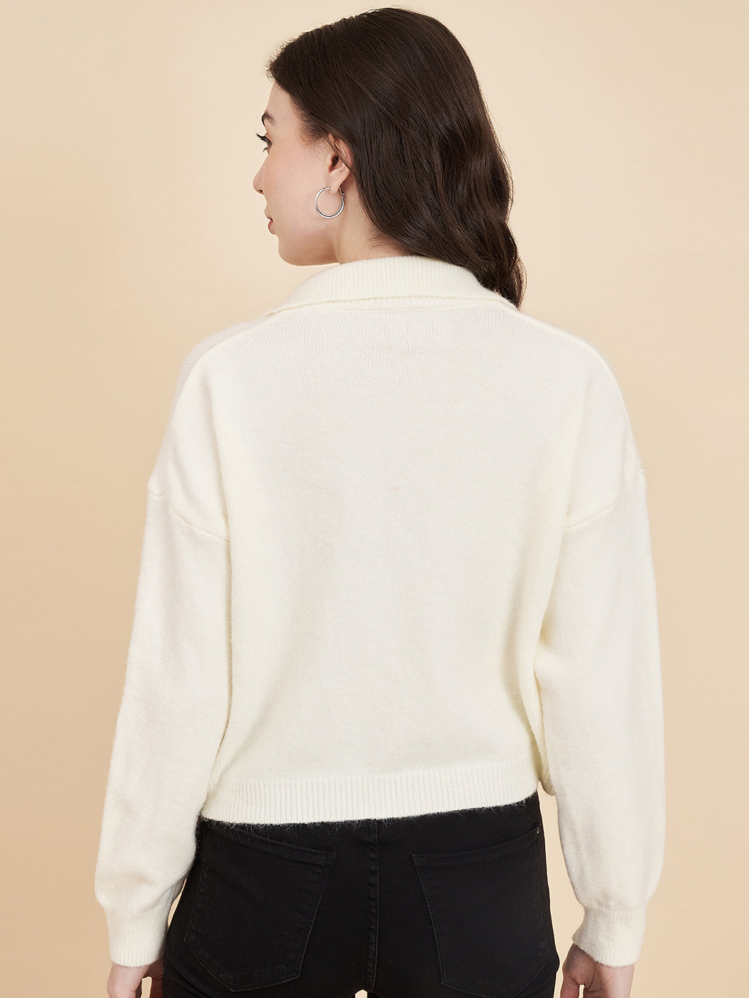 Women's Stylish Solid Sweater