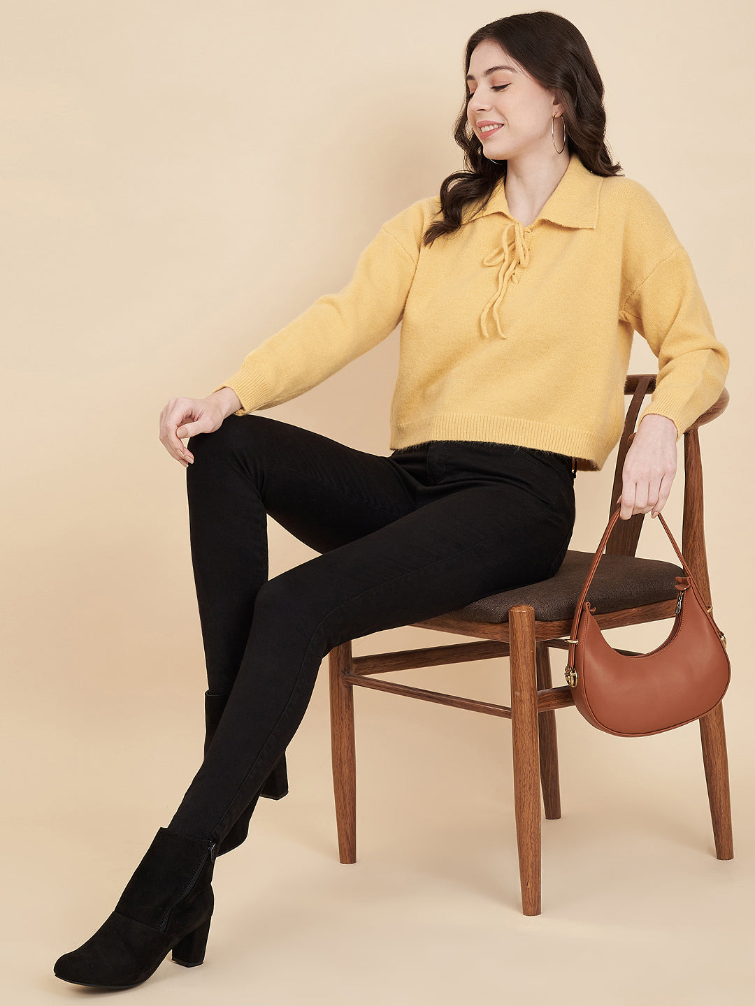 Women's Stylish Solid Sweater