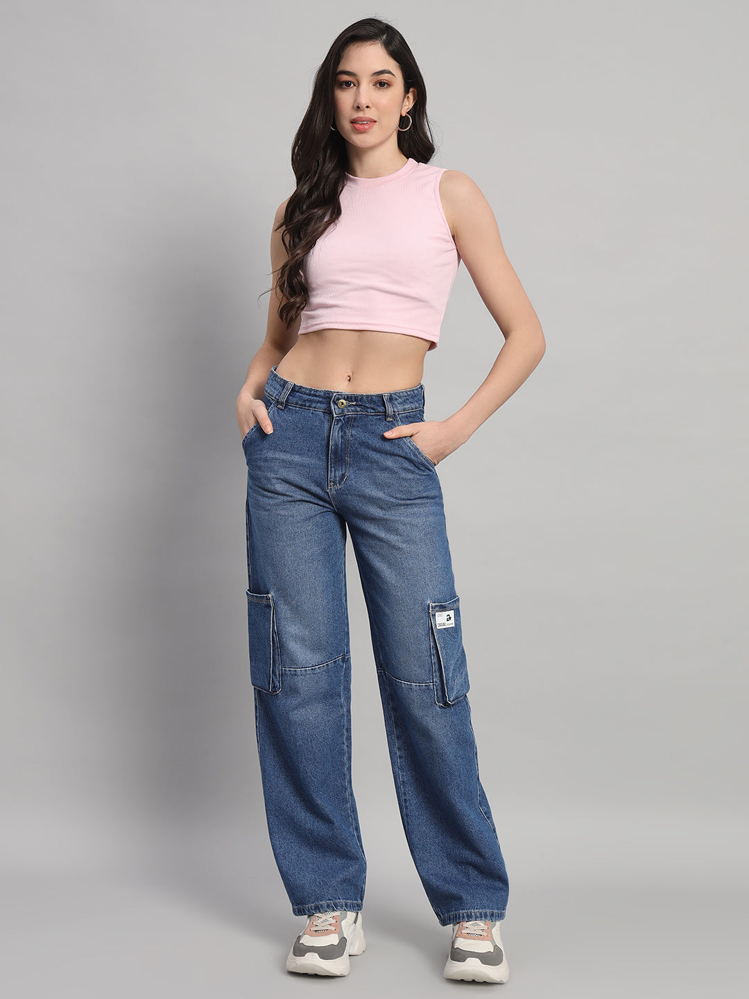 Women's Cargo Jeans