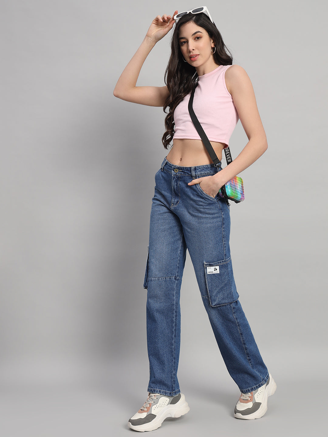 Women's Cargo Jeans