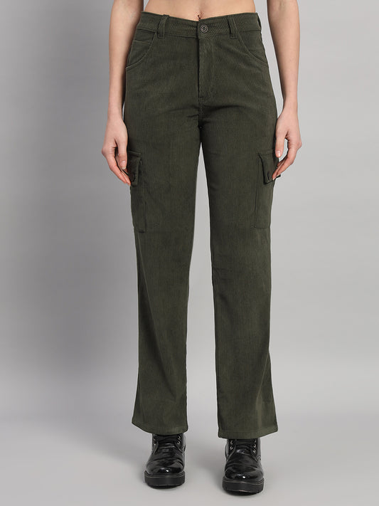 Women's Corduroy Cargo Pants