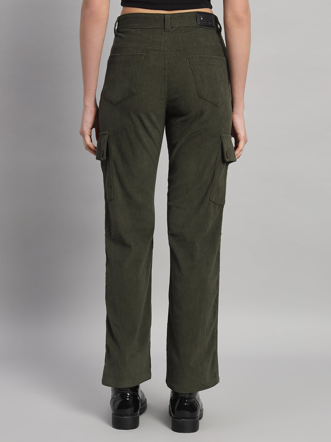 Women's Corduroy Cargo Pants