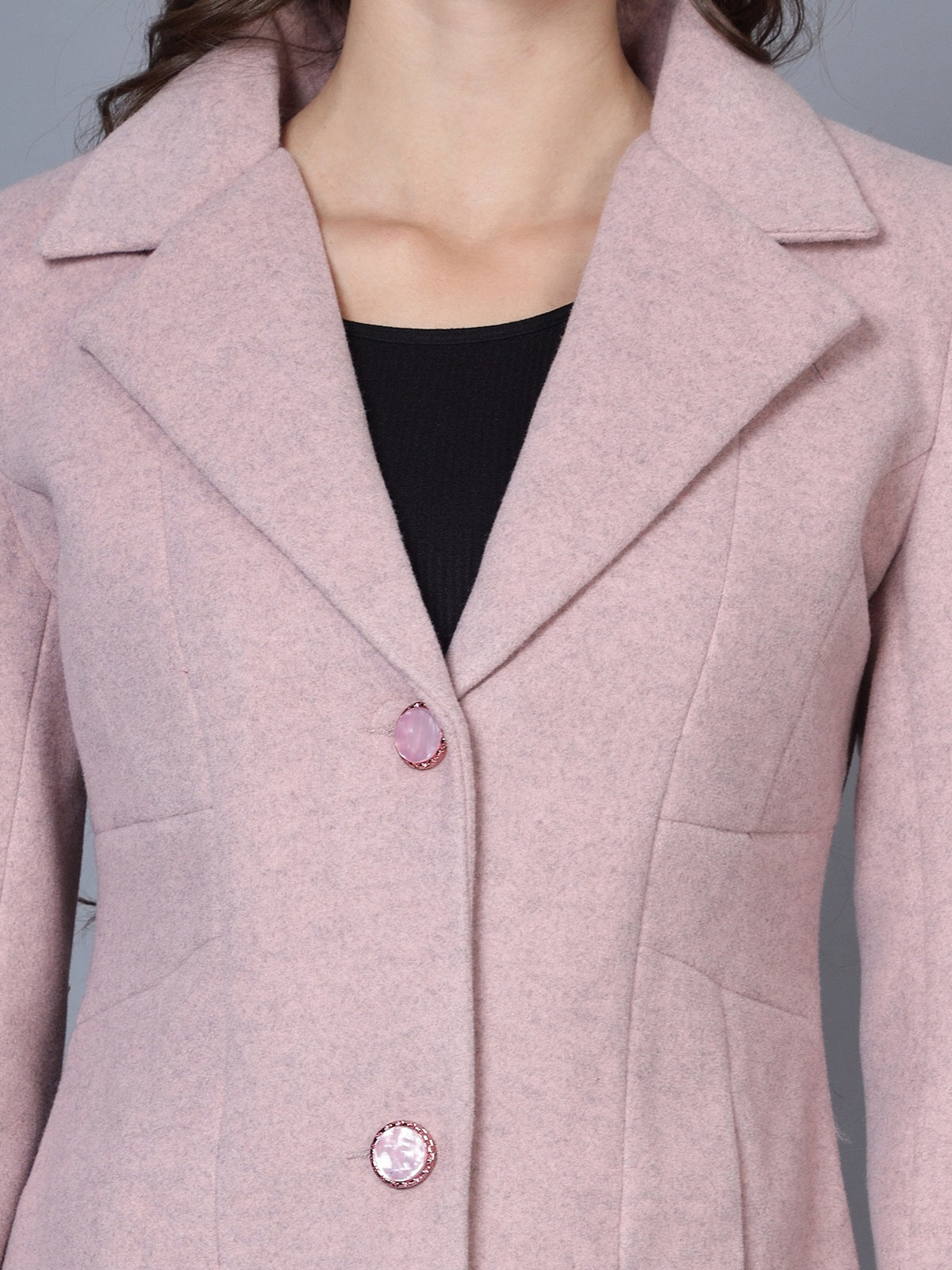 Women's Long Woollen Coat.