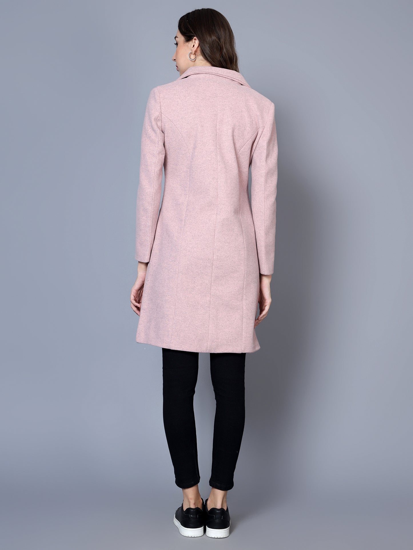 Women's Long Woollen Coat.